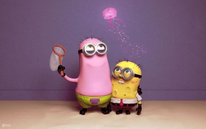 Oh! Bella Patric & Sponge Banana Bob! - SpongeBob, Patrick, Minions, , Patrick Star