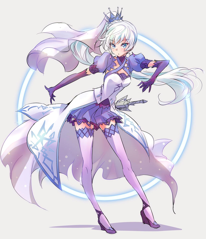 Weiss RWBY, Weiss Schnee, Anime Art, , ,  , 