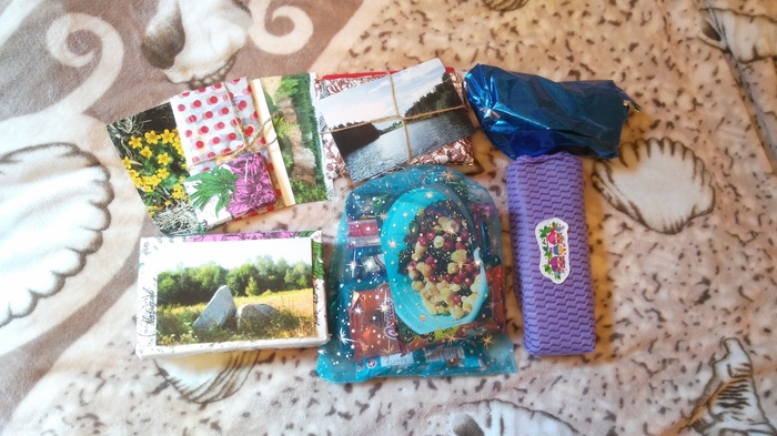 Mood color - floral (I would call - Krasnoturinsky) - Presents, Gift exchange report, My, Longpost