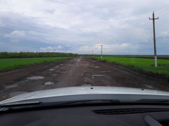 Part of the alternative road to Krasnodar from Rostov-on-Don. Everything turned out exactly as people predicted... - My, Russia, , Resistance, Corruption, Anarchy