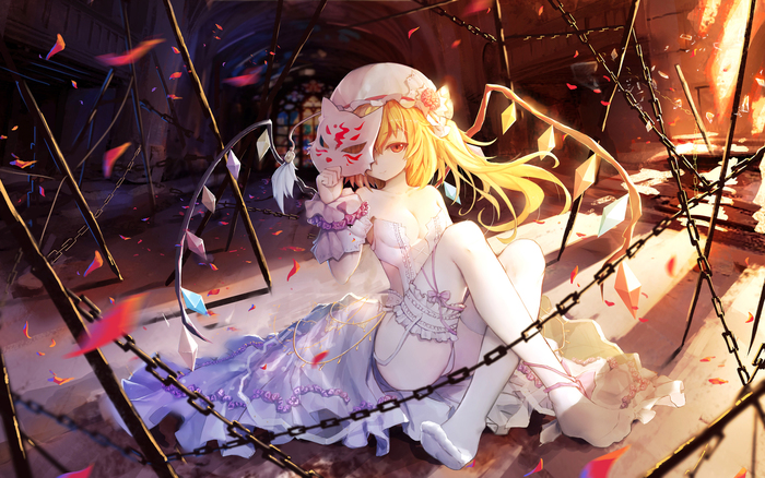 Артик от asa ni haru - Anime Art, Аниме, Flandre Scarlet, Touhou, Asa ni haru