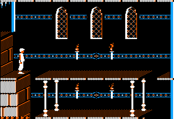 Prince of Persia - Моё, 1989, Прохождение, Apple II, Принц Персии, Компьютерные игры, Ретро-Игры, Игры, Платформер, Длиннопост