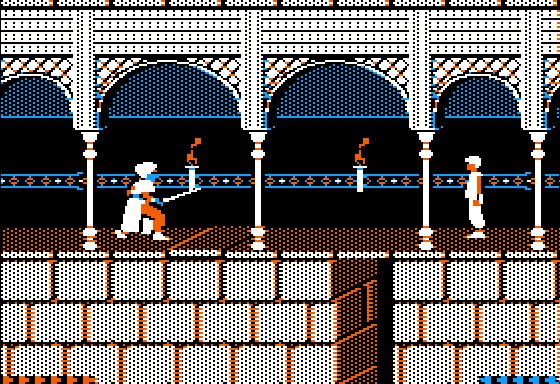 Prince of Persia - Моё, 1989, Прохождение, Apple II, Принц Персии, Компьютерные игры, Ретро-Игры, Игры, Платформер, Длиннопост