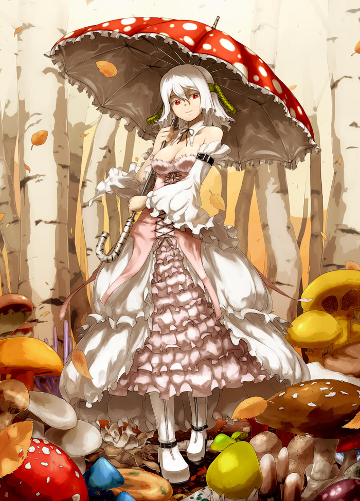 Артик от oso(toolate) - Anime Art, Аниме, Amanita Muscaria, Oso toolate