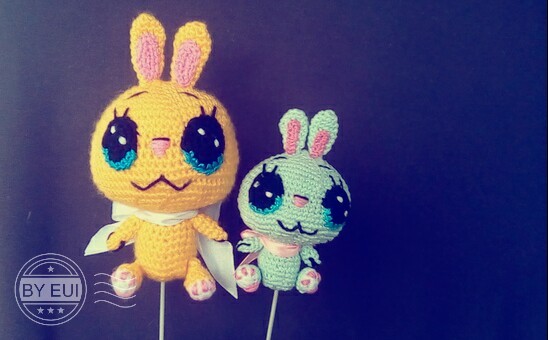 Kawaii rabbit crochet, asked to knit to order, that's what happened!) - My, Kawajny, Knitting, Toys, Handmade, With your own hands, For subscribers, Hobby, Rabbit