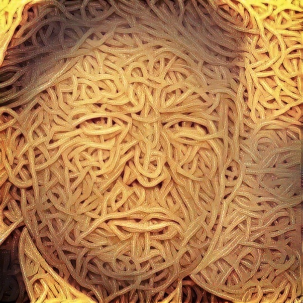 Who sees what? - Pasta, Donald Trump, Not photoshop