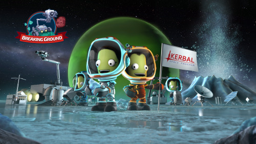 Breaking Ground DLC for KSP is out! - My, Kerbal space program, Games, Cosmosims, Space simulator, Video