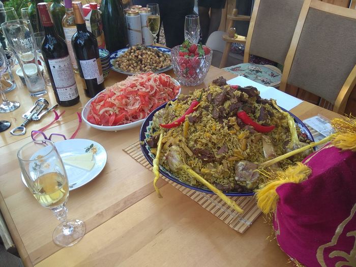 Плов из куриных крылышек. Быстро и необычно.