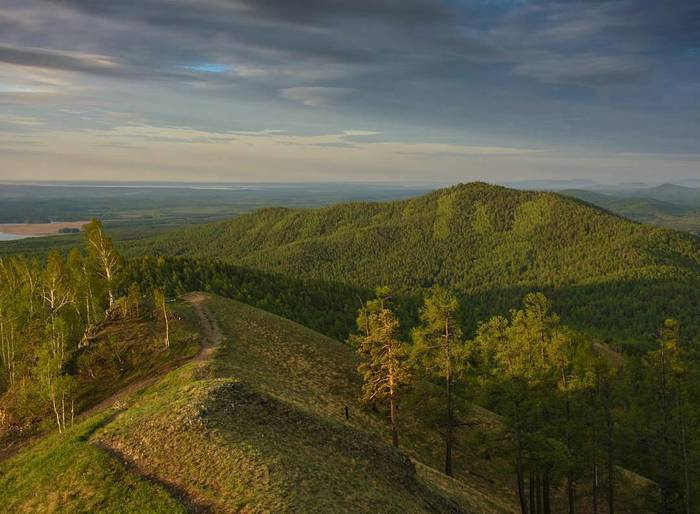 Sunrise on Mount Sugomak - Southern Urals, Chelyabinsk region, Kyshtym, Sugomak, The mountains, Tourism, The photo, Nature