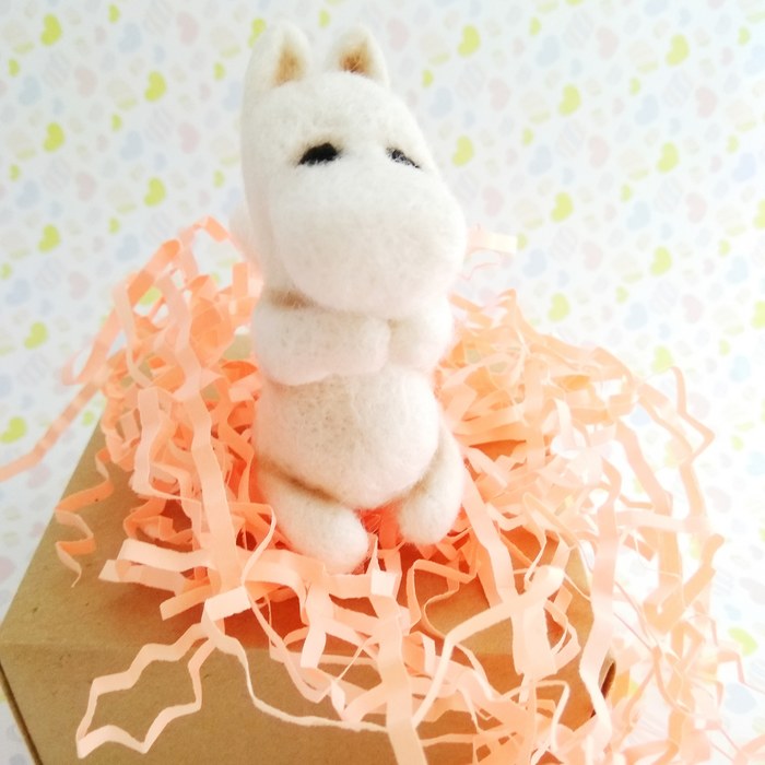 Moomin Troll - My, Needlework without process, Moomin Trolls, Longpost, Soft toy