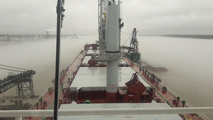 The fog began to come in the port - Sealand, Sea, Sailors, Port, Fog