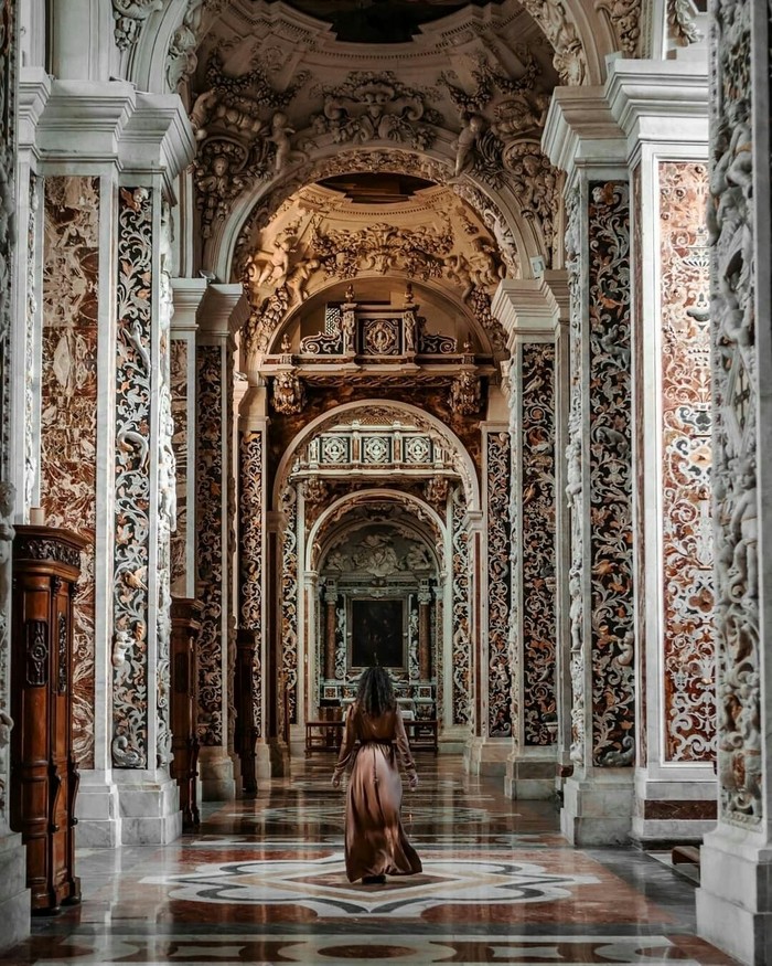 Church in Palermo, Italy - Church, The photo, Architecture, Design, beauty, Religion, Italy, Baroque