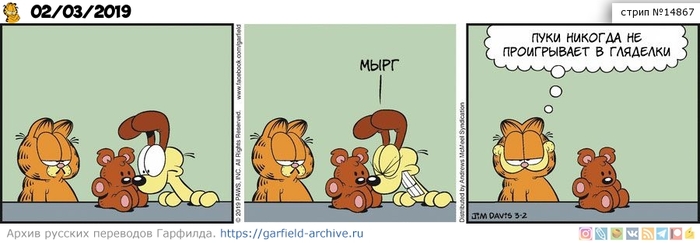 Перевод Гарфилда, 02 марта 2019г.