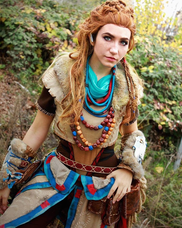 Aloy ( Aloy ) - Horizon zero dawn, Cosplay, Onion, Archers, , Redheads, Longpost