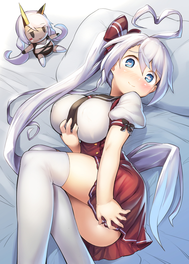 Portland - Azur Lane, Portland, Sugoi Dekai, Anime Art, Аниме, Арт