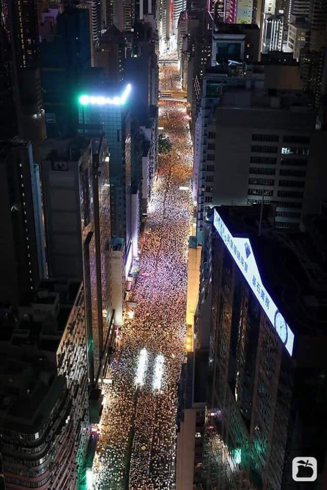 Hong Kong, rally, video with the use of gas. - Hong Kong, Rally, Protest, China, Video, Longpost