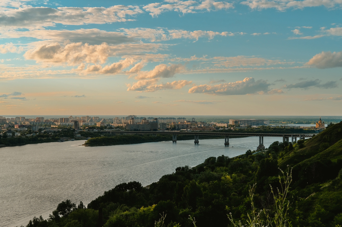 Nizhny Novgorod. Photo from the Oksky Congress. - My, Nizhny Novgorod, The photo, Town, Cityscapes, Street photography