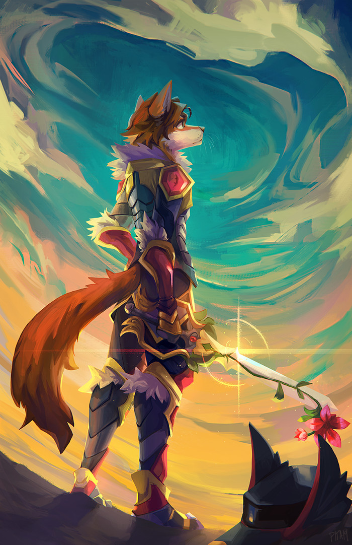 Birth by sleep - Furry, Furry art, Furry fox, Kingdom Hearts, Original character, Cercat