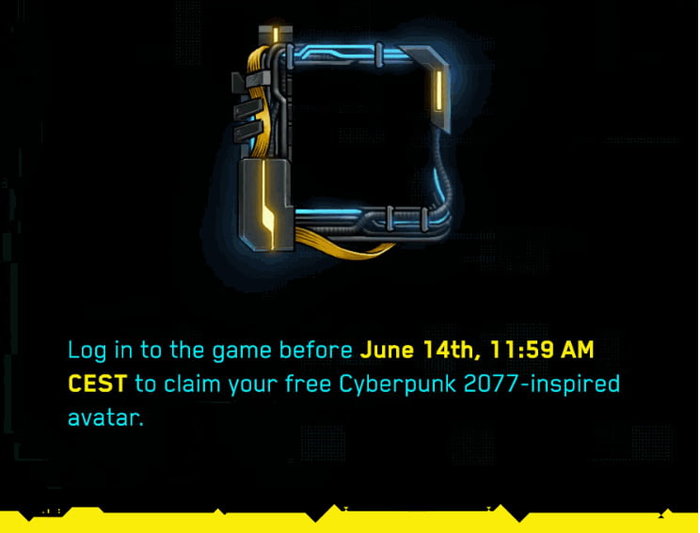 CDPR раздают бесплатную рамочку в GWENT в стиле Киберпанк