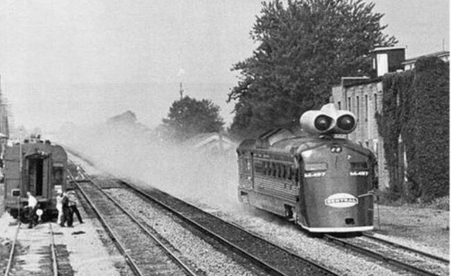 Jet black beetle. - Railway, Aerowagon, USA, Longpost