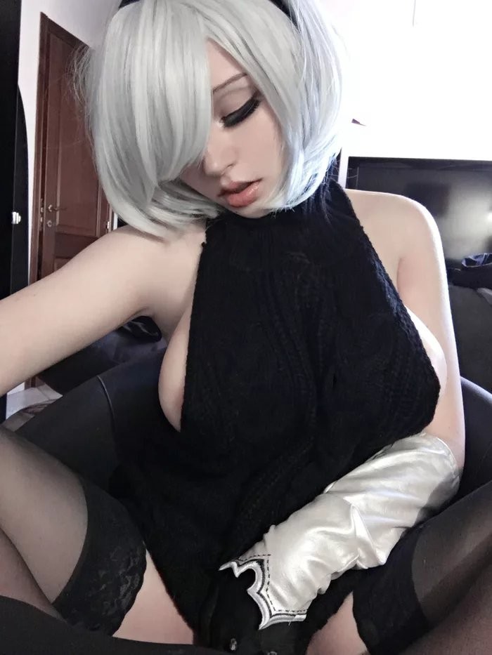 Those who like it will like it :) - NSFW, Yorha unit No 2 type B, NIER Automata, Cosplay, Longpost