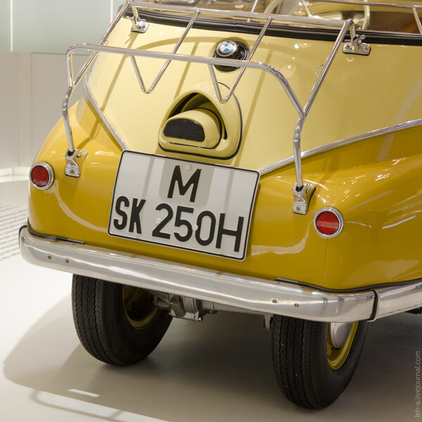 The story of how the BMW refrigerator factory saved from ruin. - My, Bmw, Isetta, Munich, Museum, Longpost