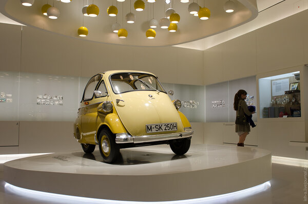 The story of how the BMW refrigerator factory saved from ruin. - My, Bmw, Isetta, Munich, Museum, Longpost