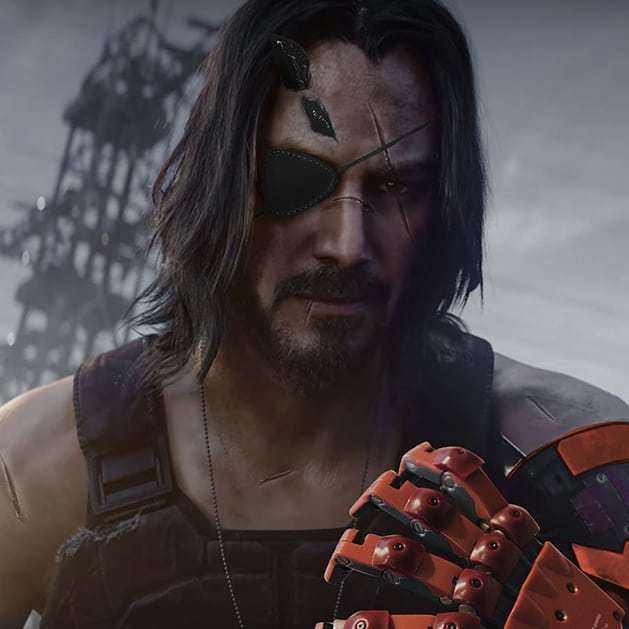 Keanu - Keanu Reeves, Bosslogic, Cyberpunk 2077, Longpost, Johnny Silverhand