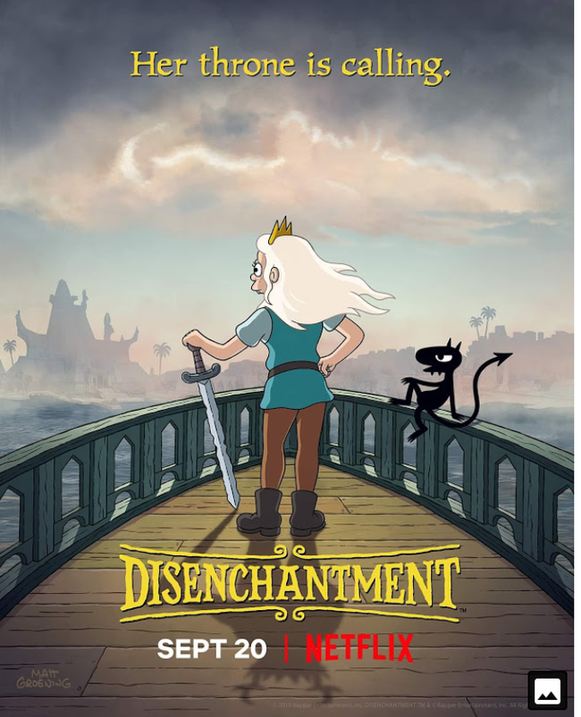 Disenchantment - Disappointment, , Cartoons, Animated series, Adventures, Serials, Movies, Comedy, Longpost