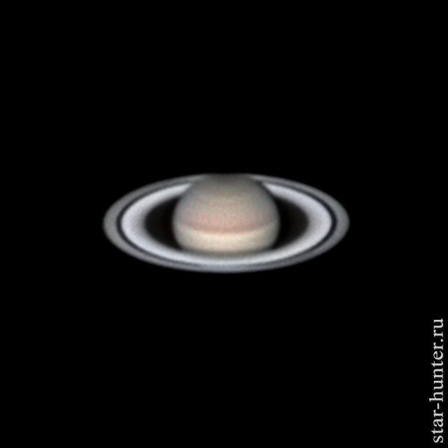 Saturn, June 17, 2019, 00:14. - My, Saturn, Astrophoto, Astronomy, Space, Planet, Starhunter, Anapadvor