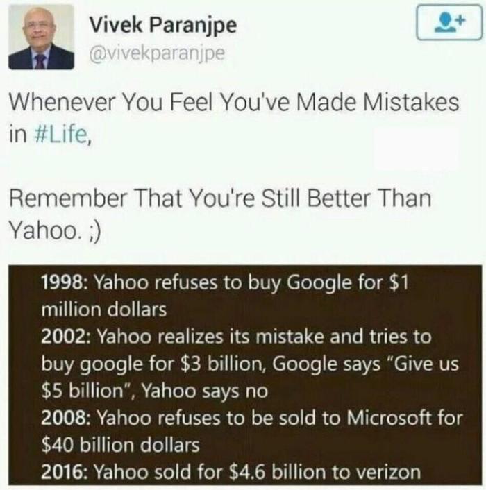 About mistakes... - Yahoo, Google, Microsoft, Error, Twitter, Screenshot, Failure