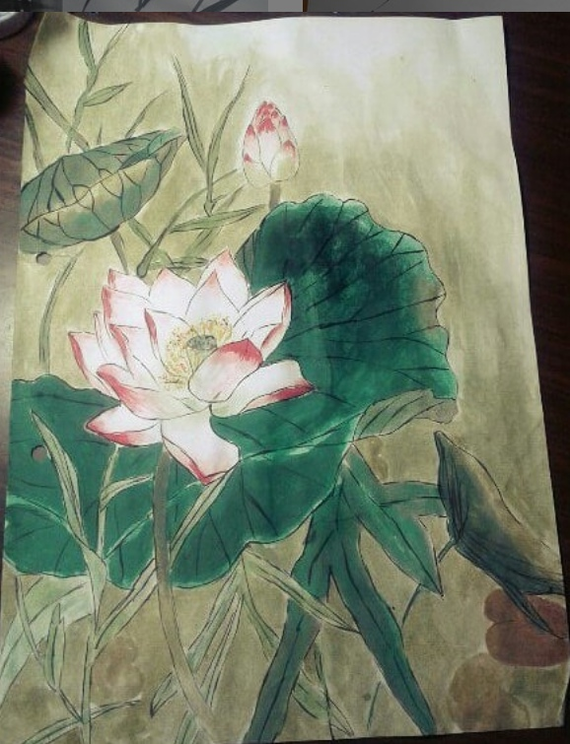 Lotus. - My, , Chinese art, Lotus