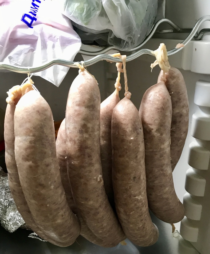 Work on bugs - My, Pork, Beef, Longpost, Homemade sausage