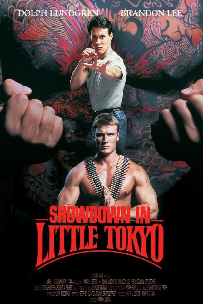 Interesting facts about the film Showdown in Little Tokyo / Showdown in Little Tokyo (1991) - Brandon Lee, Dolph Lundgren, Cary-Hiroyuki Tagawa, Interesting facts about cinema, Боевики, Video, Longpost