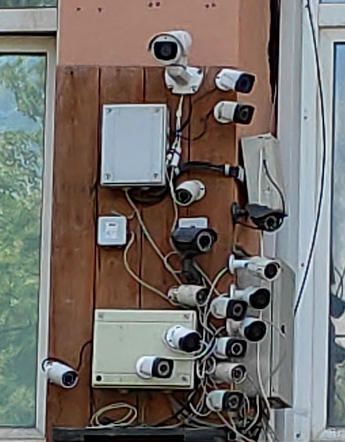 I'm watching you... - My, Video monitoring, Camera