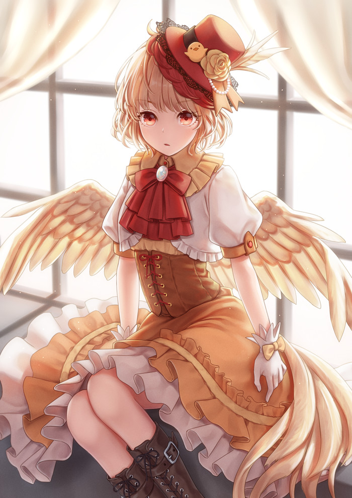 Niwatari Kutaka - Touhou, Niwatari Kutaka, Anime art, Anime, Not anime, Dtvisu