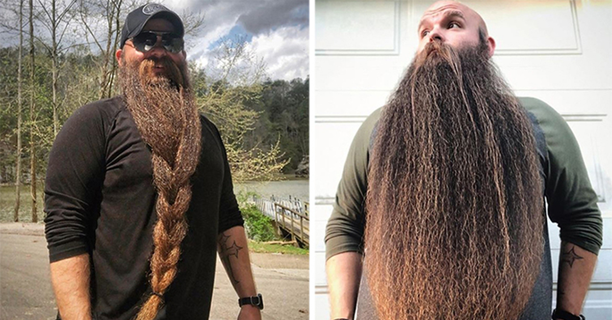 Какой длины будет борода за всю жизнь