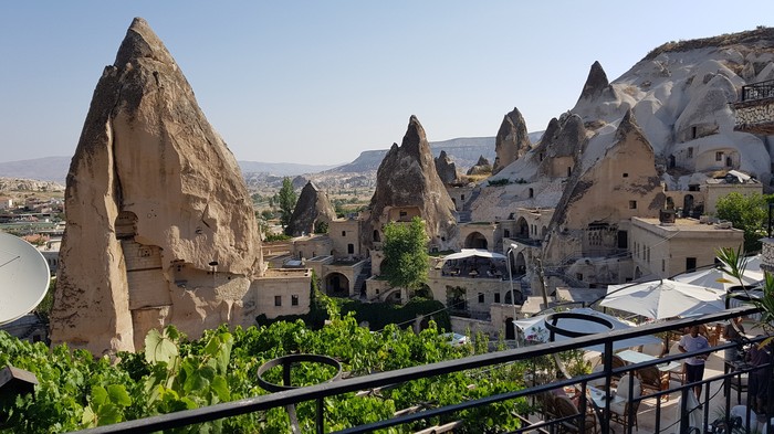 City in the rock - My, Cappadocia, Turkey, The photo, The rocks, Beginning photographer, Samsung Galaxy S8