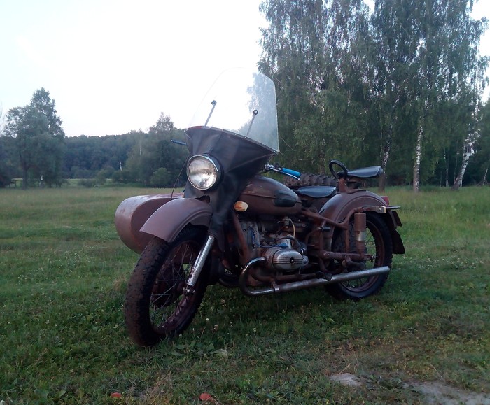 Celestial Chariot - My, , Ural motorcycle, Motorcycles, Moto