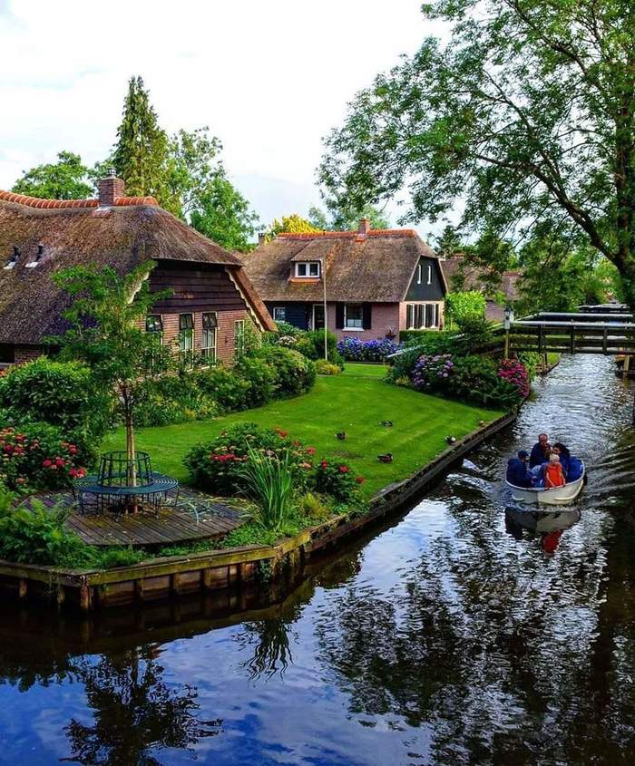 Giethoorn village, Netherlands - Nature, beauty of nature, The photo, Netherlands, Netherlands (Holland)