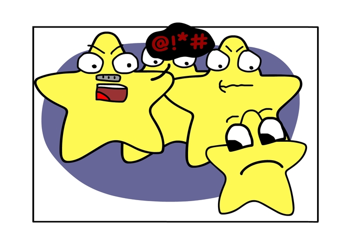 Star history - My, Comics, Longpost, SpongeBob, Patrick, Patrick Star