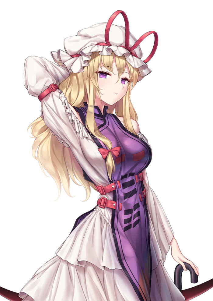 Yakumo yukari - Touhou, Yakumo yukari, Anime art, Anime, Not anime, Minust