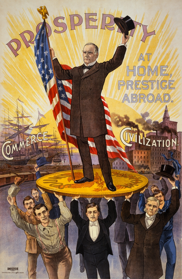 Know a lot about election campaigns - USA, The president, Poster, Elections, 19th century