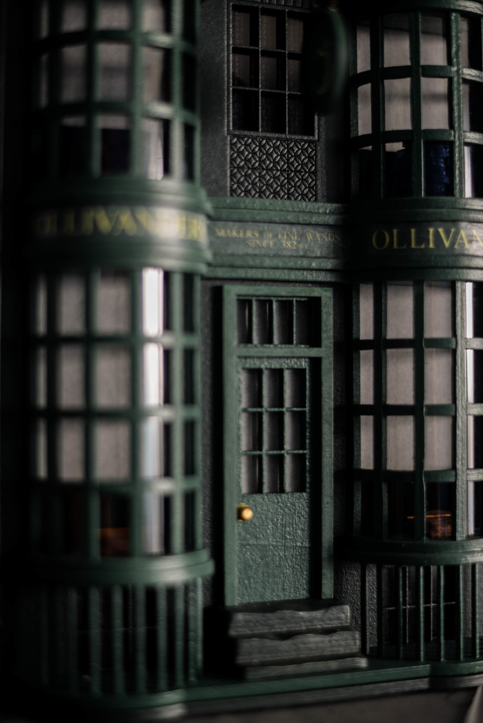 Built Ollivander's Shop - My, Needlework without process, Harry Potter, Ollivander, Magic wand, Longpost
