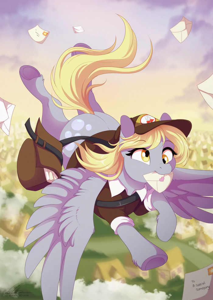 Special Delivery! My Little Pony, Derpy Hooves, , , , Dvixie