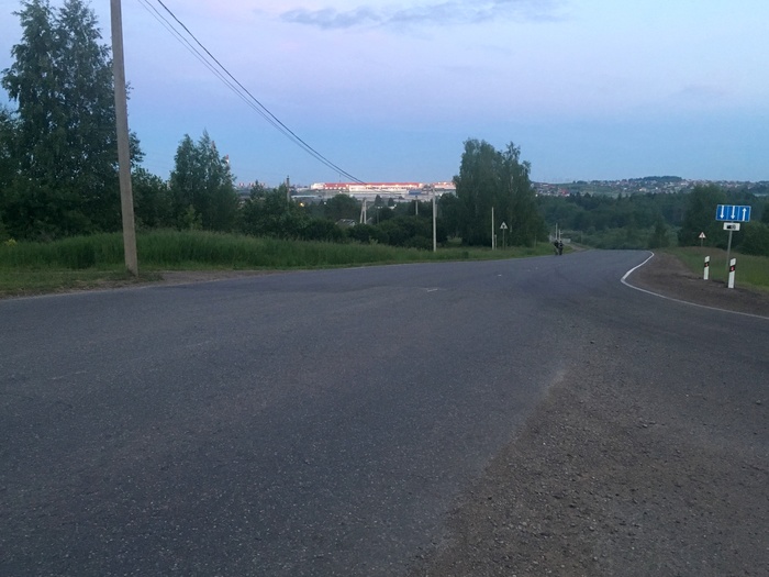 From Izhevsk to Tchaikovsky and back in a day by bike. - My, A bike, Drive, Longpost, Tchaikovsky Town