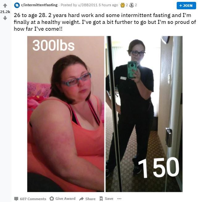 The girl threw off almost 70 kg in 2 years. - Reddit, Screenshot, Fast, Slimming, Excess weight, Sport, Healthy lifestyle, Cool