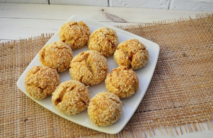 Curd coconut balls;) - My, Food, Cooking