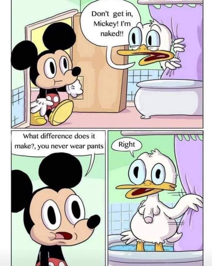 Really - Mickey Mouse, Donald Duck