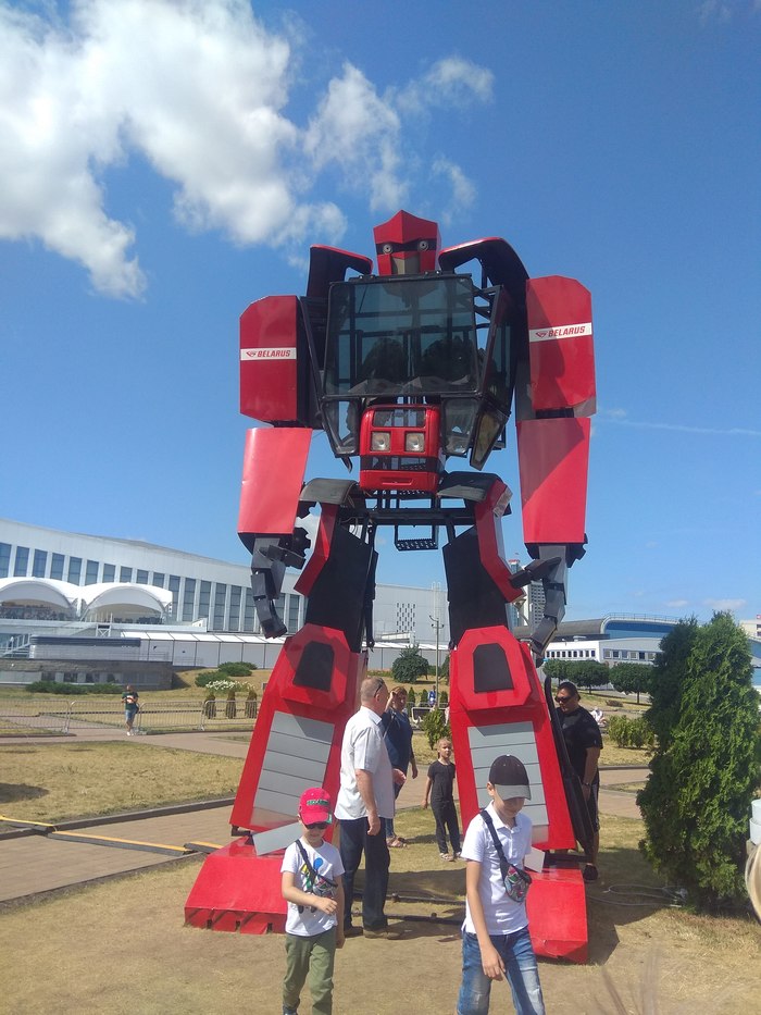 Belarusian brother of Optimus Prime - My, Transformers, European games